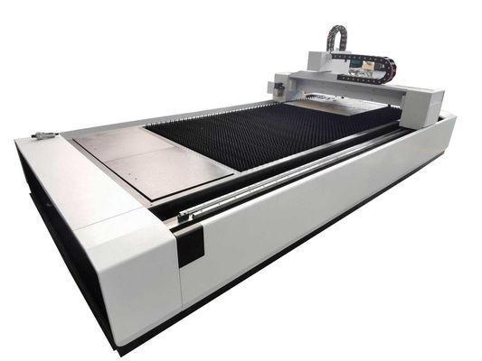 CNC 20KW de Snijmachine van de Vezellaser CAD van de 1000 Wattssteun DXF