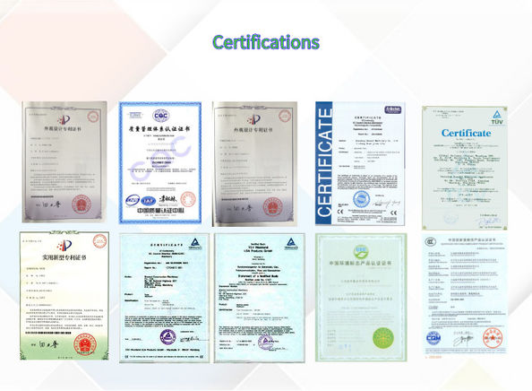 China Shandong Honest Machinery Co., Ltd. certificaten